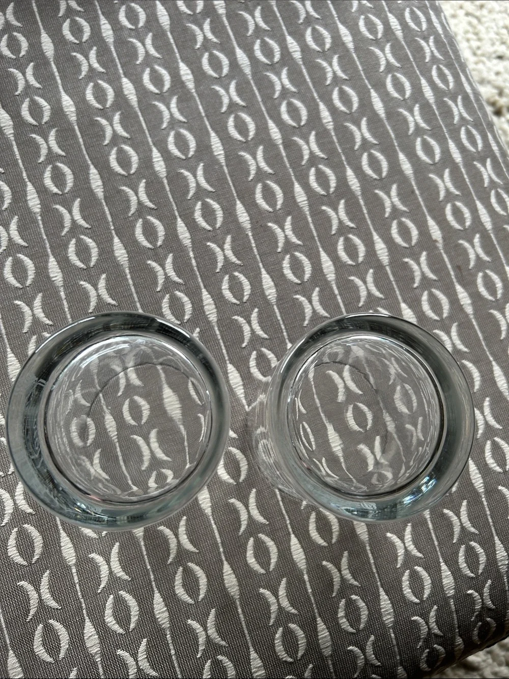 Clear Double Old Fashioned Glasses from Du Nord Distillery (Set of 2)